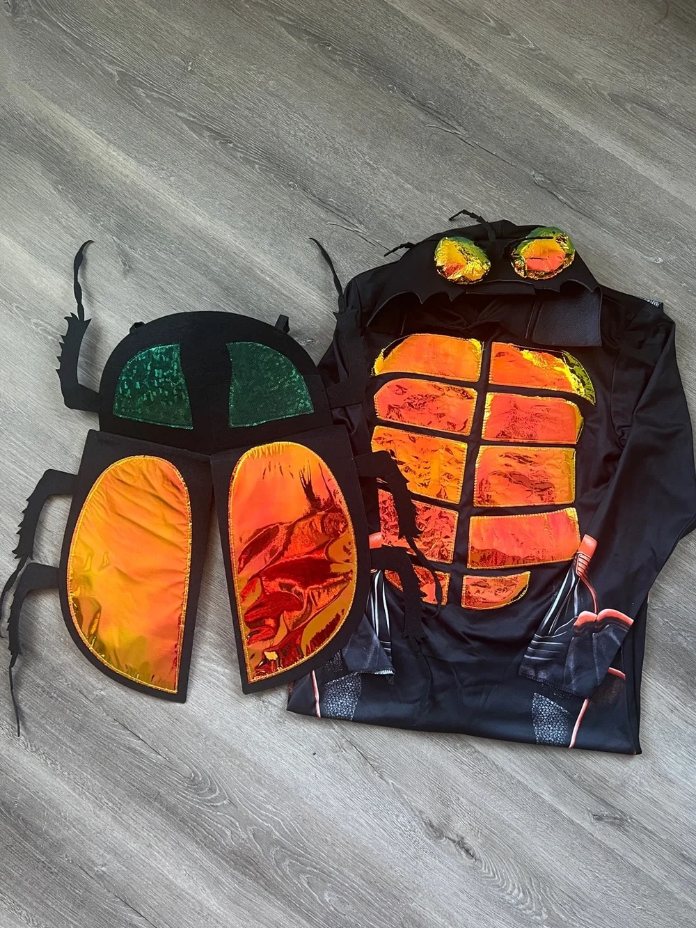 NWT Hyde & EEK! Kids Beetle Bug Halloween Costume Cosplay Large (10-12)
